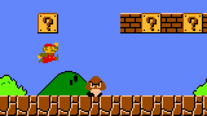 Super Mario Bros graphics